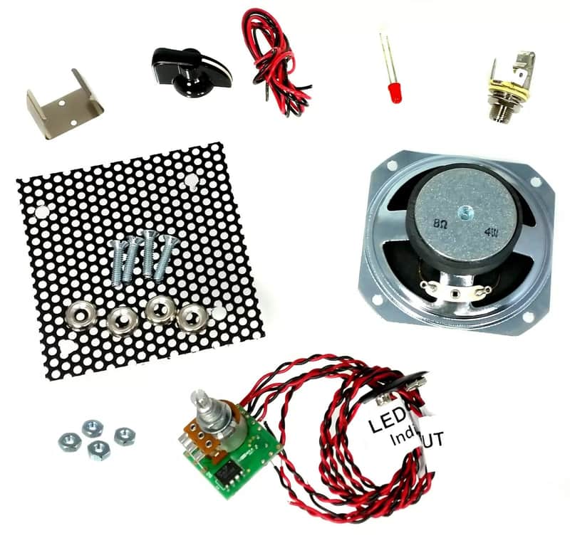 DIY 2.5-Watt Guitar Amplifier Kit - Build Your Own Amp with Pre-Wired Leads image 1