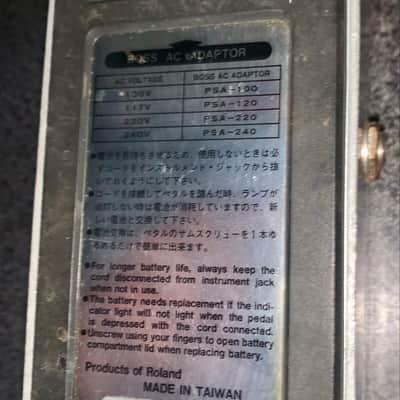 1990’s Boss FZ-2 Hyper Fuzz guitar effects pedal (Silver Label) 1993 - 1997 - Silver image 3