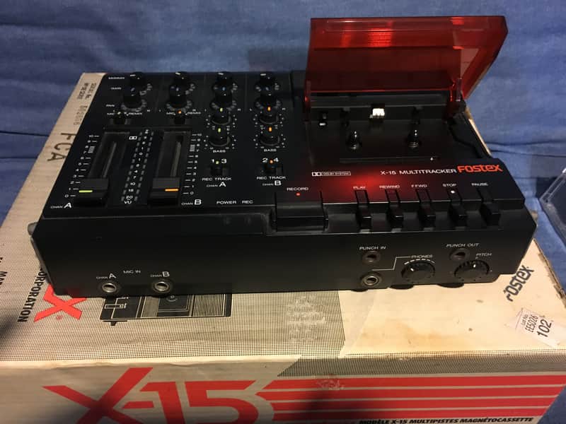 Fostex X-15 Multitracker 4 track cassette recorder | Reverb