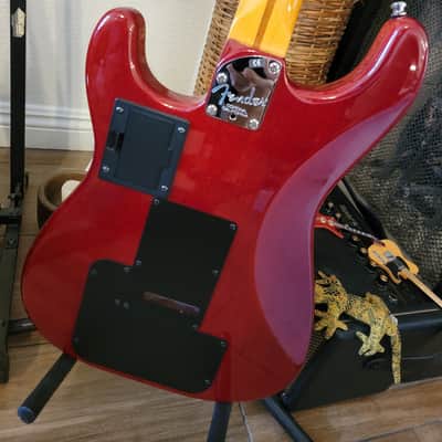 Fender RARE Fender VG Deluxe Stratocaster 2008 - Faded Cherry Burst image 6