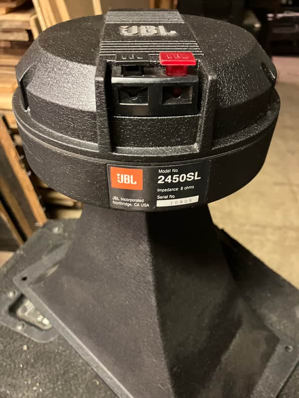 JBL 2450SL w/ 2332 Horn Lens | Reverb
