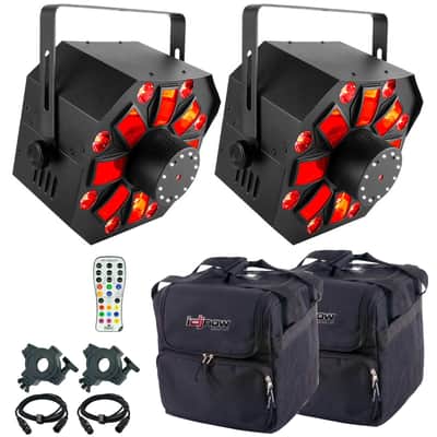 (2) Chauvet DJ Swarm Wash FX ILS Effect Fixtures with Laser & Strobe image 8