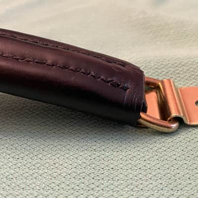 NOS leather guitar case handle for Hiscox Calton mark leaf skb gator crossrock gibson custom shop case les paul image 16