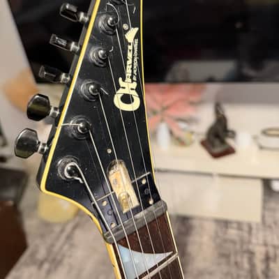 Charvel Model 6 HSS with Rosewood Fretboard 1986 - 1989 - Black Cherry image 3