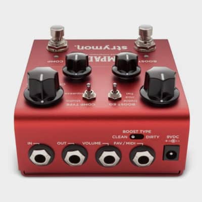 Strymon Compadre Dual Voice Compressor & Boost 2020 - Present - Red image 2