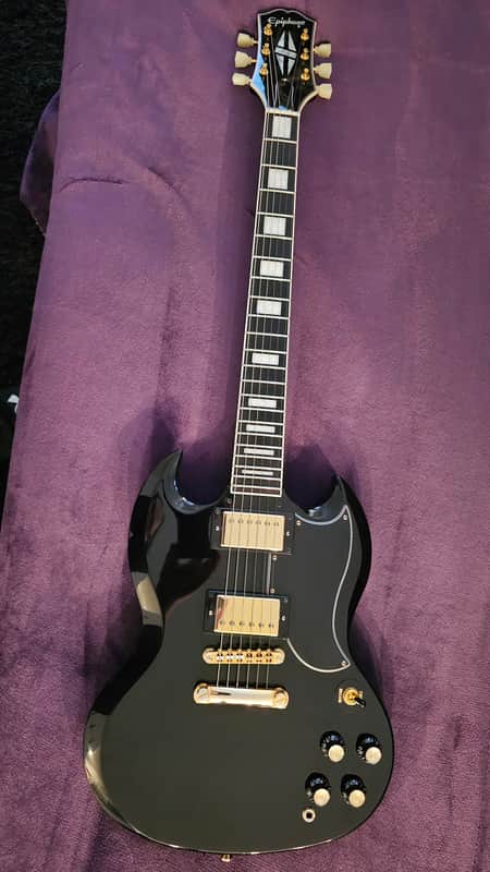Epiphone SG Custom 2022 - Ebony image 1