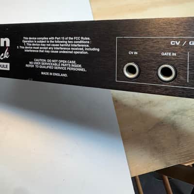 Novation Bass Station Rack Monophonic Synthesizer 1994 - Black Analog Synth MIDI CV Converter Vintage image 15