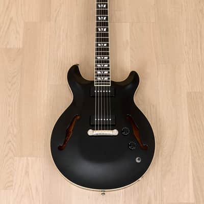 2008 Hamer USA Newport 90 Willcutt Custom Order, Maple Carved Top & Ebony Board, COA & Case image 2