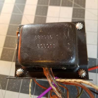 Woodward Schumacher 68P086-1 Webcor Power Transformer 260-0-260 V / 6.3 / 6.3 V Tube Amp Tested 1960 image 2