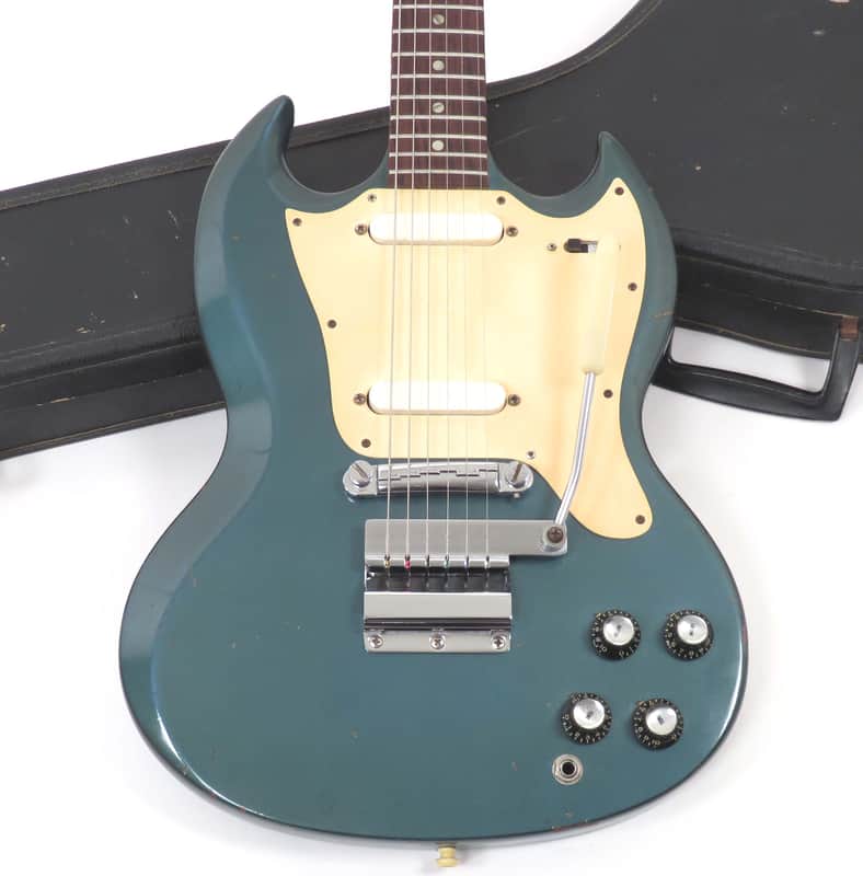 1967 Gibson Melody Maker D Pelham Blue - Rare Double Pickup Model with Original Case