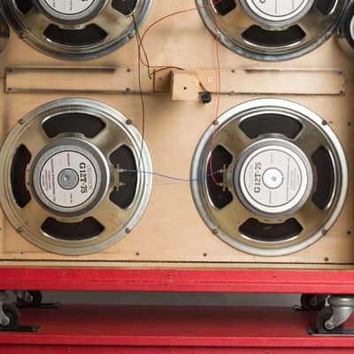 Marshall  JMP Model 1992 Super Bass 100 Watt Tube Full Stack Amplifier (1971), ser. #4642C. image 9