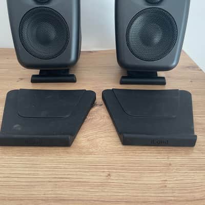 IK Multimedia iLoud MTM Studio Monitor Pair w/ ARC Mics, Boxes + Cables image 5
