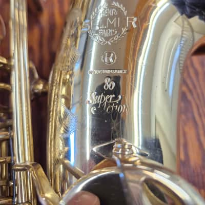 Selmer-Paris Super Action 80 (Series I) alto saxophone image 1