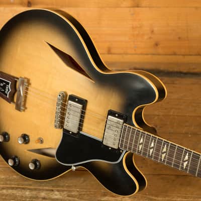 Gibson Custom Murphy Lab 1964 ES Trini Lopez | Argentine Grey - Light Aged image 5