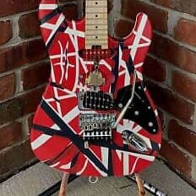 FRANKENSTRAT w/EVH WOLFGANG STANDARD NECK & SWAMP ASH FLOYD ROSE BODY =VAN HALEN= EVH 5150 image 3
