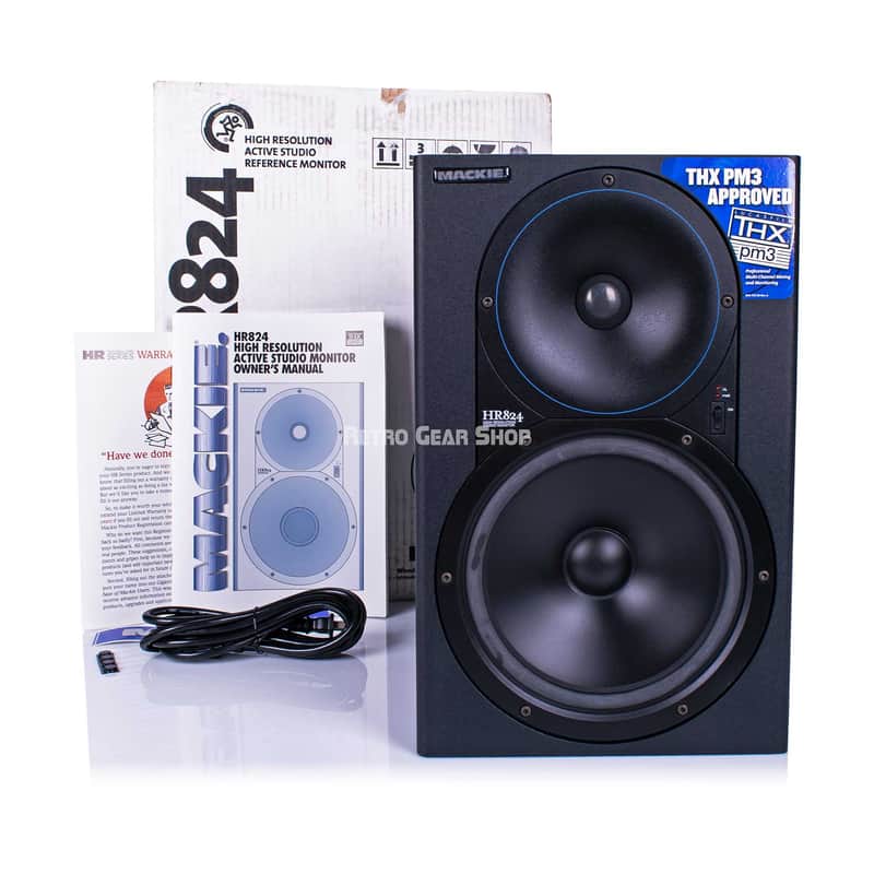 Mackie HR824 Active Studio Monitors Speaker NOS Mint in Box (price for 1) image 1