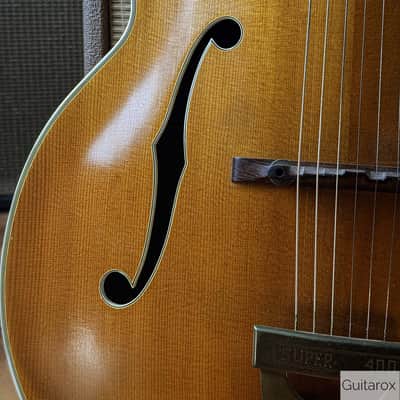 1947 Gibson Super 400 Blonde Non Cutaway image 8
