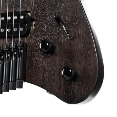 Cort Space G6MS Semi Gloss Trans Black w/Gigbag (B Stock) image 6