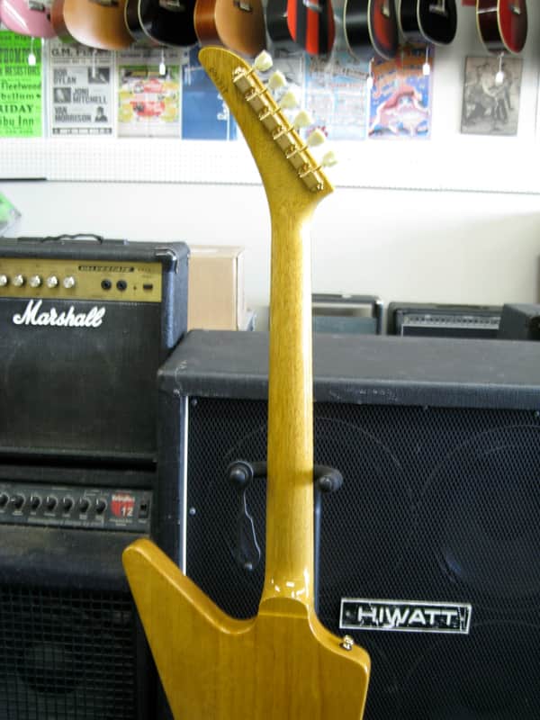 Bacchus BEX '58 Explorer Style 2011 Korina | Reverb