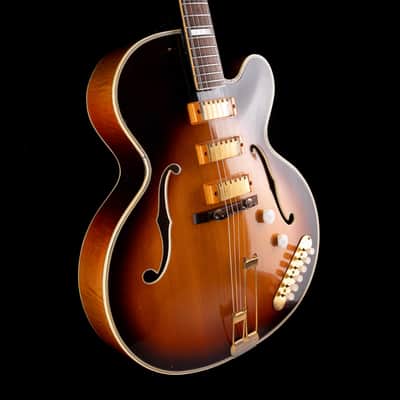 Pre-Owned 1951 Epiphone Zephyr Emperor Regent Hollowbody Sunburst image 7