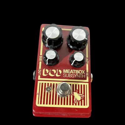 DOD Meatbox Sub Synth Reissue 2010s - Red X14585 image 1
