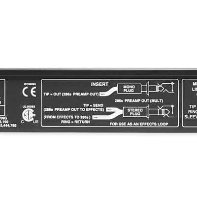 DBX 286S Mic Pre-Amp Processor 286 S Microphone/Instrument Preamp, Phantom Power image 5