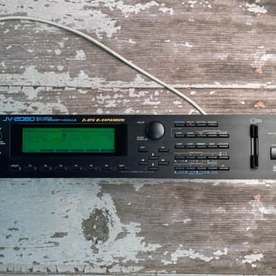 Roland JV-2080 64-Voice Synthesizer Module 1997 - 2000 - Black