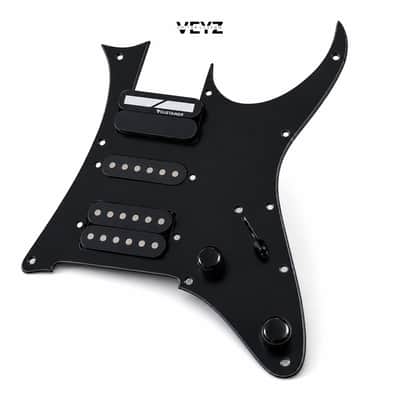 PICKGUARD FULL WIRING SUSTANIAC HSH PUSH PULL FOR IBANEZ JEM+IBANEZ PIA+IBANEZ RG image 2