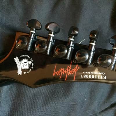 B.C. Rich Warlock JJSWBS 2011 Blood Splatter image 1