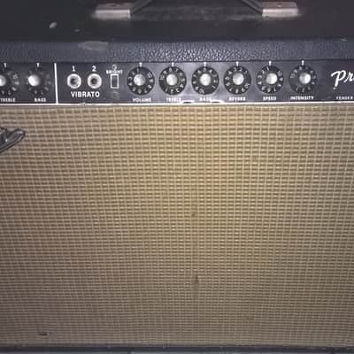 1967 Fender Pro Reverb Amplifier Vintage Blackface Amp image 1