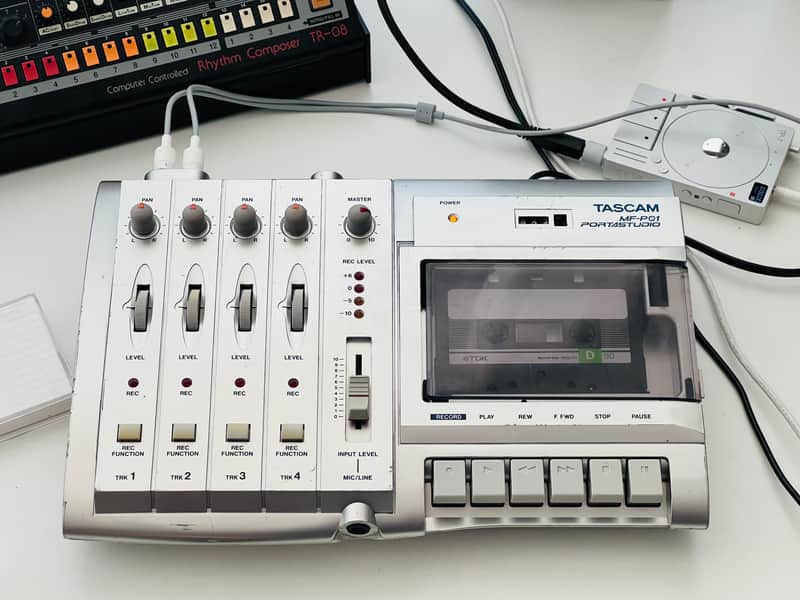 TASCAM MF-P01 Portastudio Multitrack Cassette Recorder | Reverb