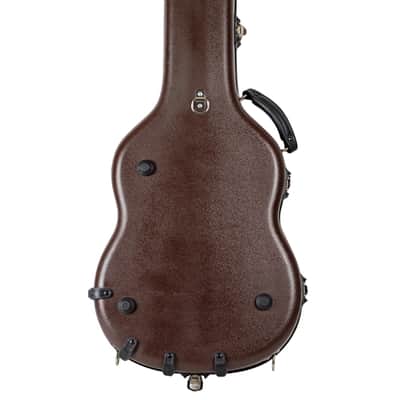 2022 Calton Custom Case for Rick Turner Model 1 Guitar Brown #22-100699 image 3