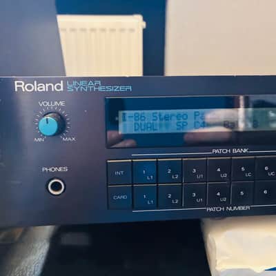 Roland D-550 Digital Sound Module 1987 - Black Bild 2