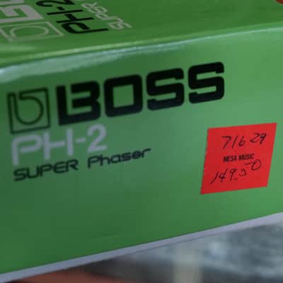 1985 Boss PH-2 Super Phaser (Black/Silver Label) 1984 - 1988 - Green image 9