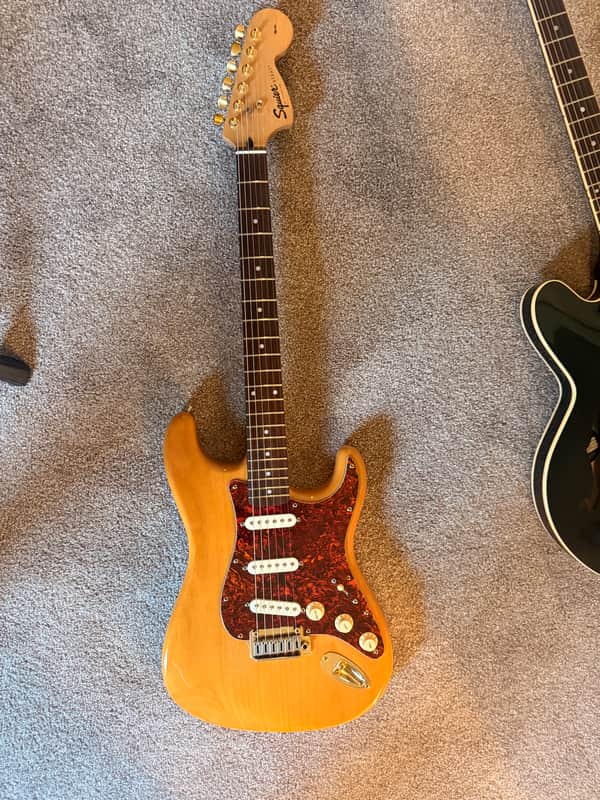 Partscaster Fender/ Squire stratocaster 2004 - Natural image 1