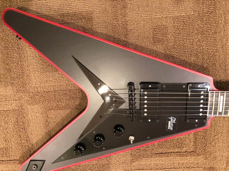 Gibson Flying V Custom Satin Red Widow Satin Red Widow image 1