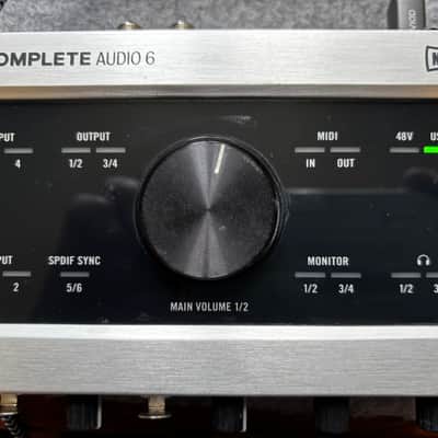 Native Instruments Komplete Audio 6 USB Audio Interface 2010s - Black/Silver image 3