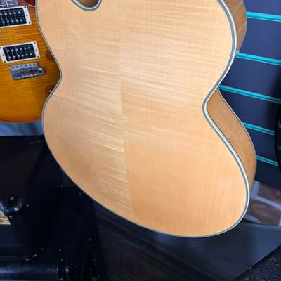 Epiphone Zephyr Blues Deluxe Natural 2004 Hollow Body Electric Guitar image 12