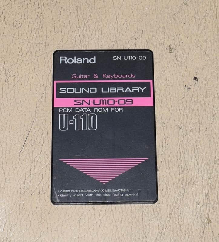 Roland SN-U110-09 Guitar & Keyboards Sound Library Bild 1