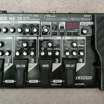 Boss ME-70 Multi-Effect Unit 2009 - 2014 - Black image 1