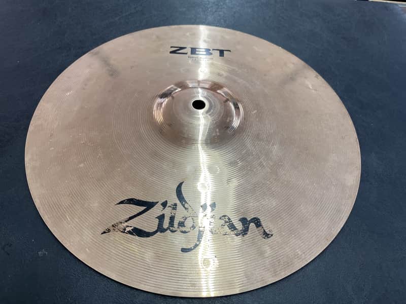 USED Zildjian ZBT 13”/33cm Hi Hats Top & Bottom Cymbals Pair image 1