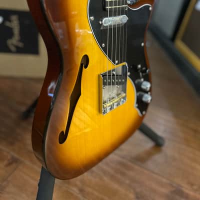 Fender Suona Telecaster Thinline Violin Burst #US23055294 / 6lbs. 15.3oz. image 9