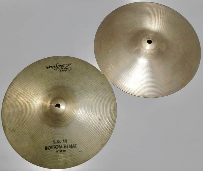 Zildjian A Avedis S.R. 12" Special Recording Hi Hat Cymbals image 1