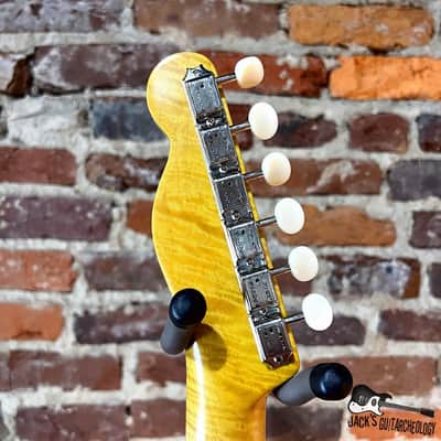 Fender Telecaster American Limited Edition 60s Electric Guitar w/ HSC & Respray by MJT (2010s - Sherwood Green Metallic) image 10