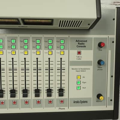 Arrakis Systems ARC-15 15-Channel Radio Broadcast Console Mixer Board image 4