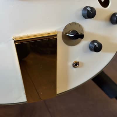 D'Angelico Excel EX-DC Semi-Hollow with Stop-Bar Tailpiece 2010s - White image 5
