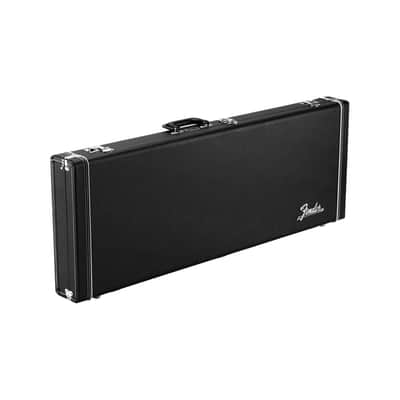NEW Fender Classic Series Wood Case - Jazzmaster/Jaguar - Black image 1