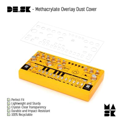 Protective Methacrylate Overlay Dust Cover for Behringer TD-3