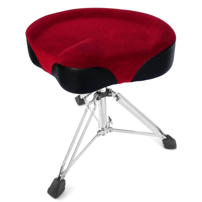 Custom Percussion WMCTR Drum Throne - Red image 1