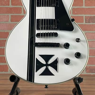 ESP LTD Signature Series James Hetfield Iron Cross Electric Guitar - Snow White image 2